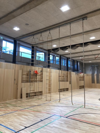 Klettertaukonstruktion Schiebbar