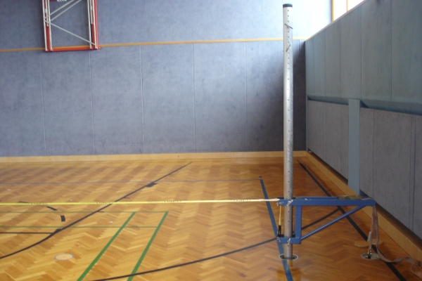 Slackline Anlage f. Reck einsteckbar